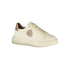 Beige Polyurethane Women Sneaker