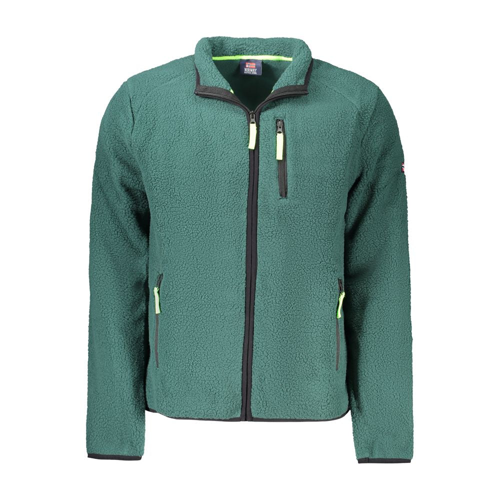 Verde Polyester Men Sweatshirt