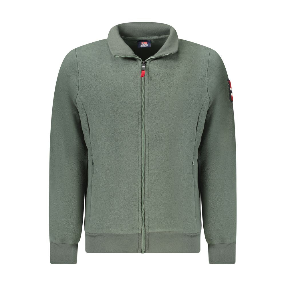 Verde Polyester Men Sweatshirt