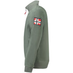 Verde Polyester Men Sweatshirt