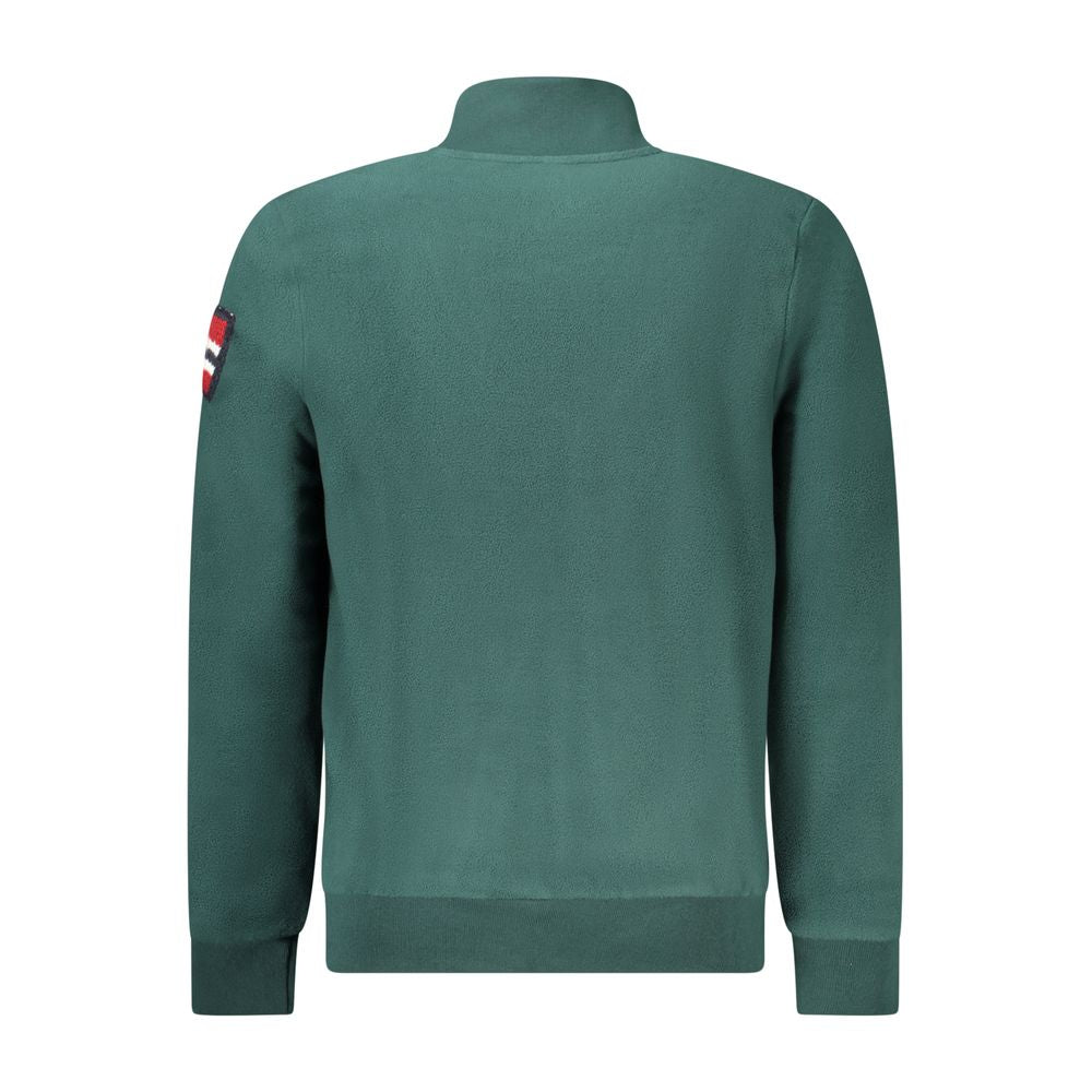 Verde Polyester Men Sweatshirt