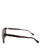 DG4390F Havana Full Rim Acetate Round Lenses Sunglasses