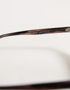 DG4390F Havana Full Rim Acetate Round Lenses Sunglasses