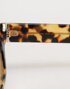 DG4379F White Tortoiseshell Gradient Acetate Shades Sunglasses