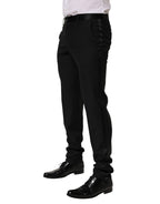 Black Wool Formal Dress Men Trouser Pants