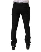 Black Wool Formal Dress Men Trouser Pants