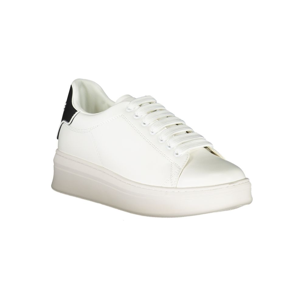 Bianco Poliuretano Men Sneaker