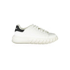 Bianco Polyurethane Men Sneaker