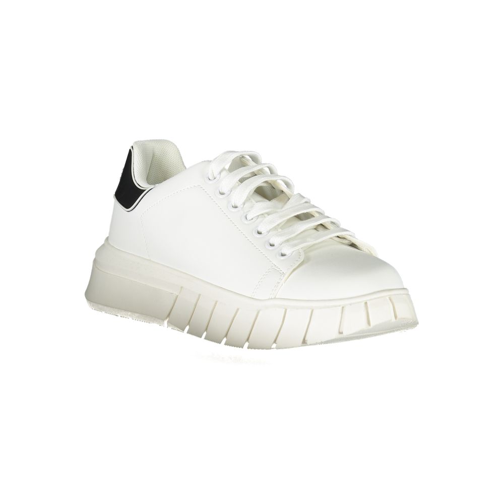 Bianco Polyurethane Men Sneaker