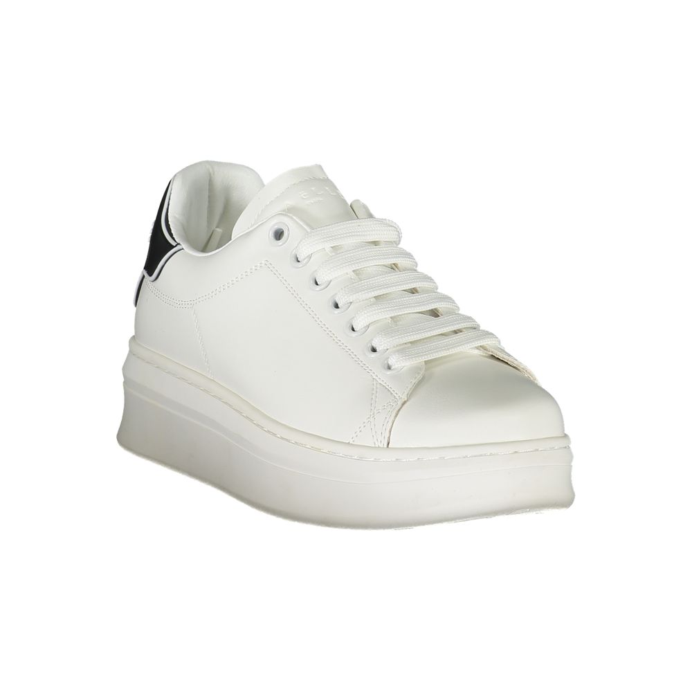 Bianco Poliuretano Women Sneaker