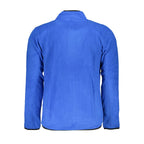 Blue Cotton Mens Sweater
