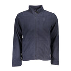 Blue Polyester Men's Sweatshirt