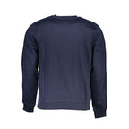 Blue Polyester Men's Sweatshirt