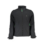 Black Polyester Men's Jacket