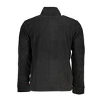 Black Polyester Men's Sweatshirt