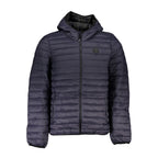 Blu Poliammide Men's Jacket