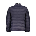 Blu Poliammide Men's Jacket