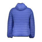Blu Poliammide Men's Jacket