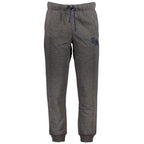 Grigio Polyester Men's Sweatpant