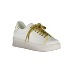 Bianco Polyurethane Women Sneaker