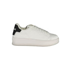Bianco Poliuretano Women Sneaker