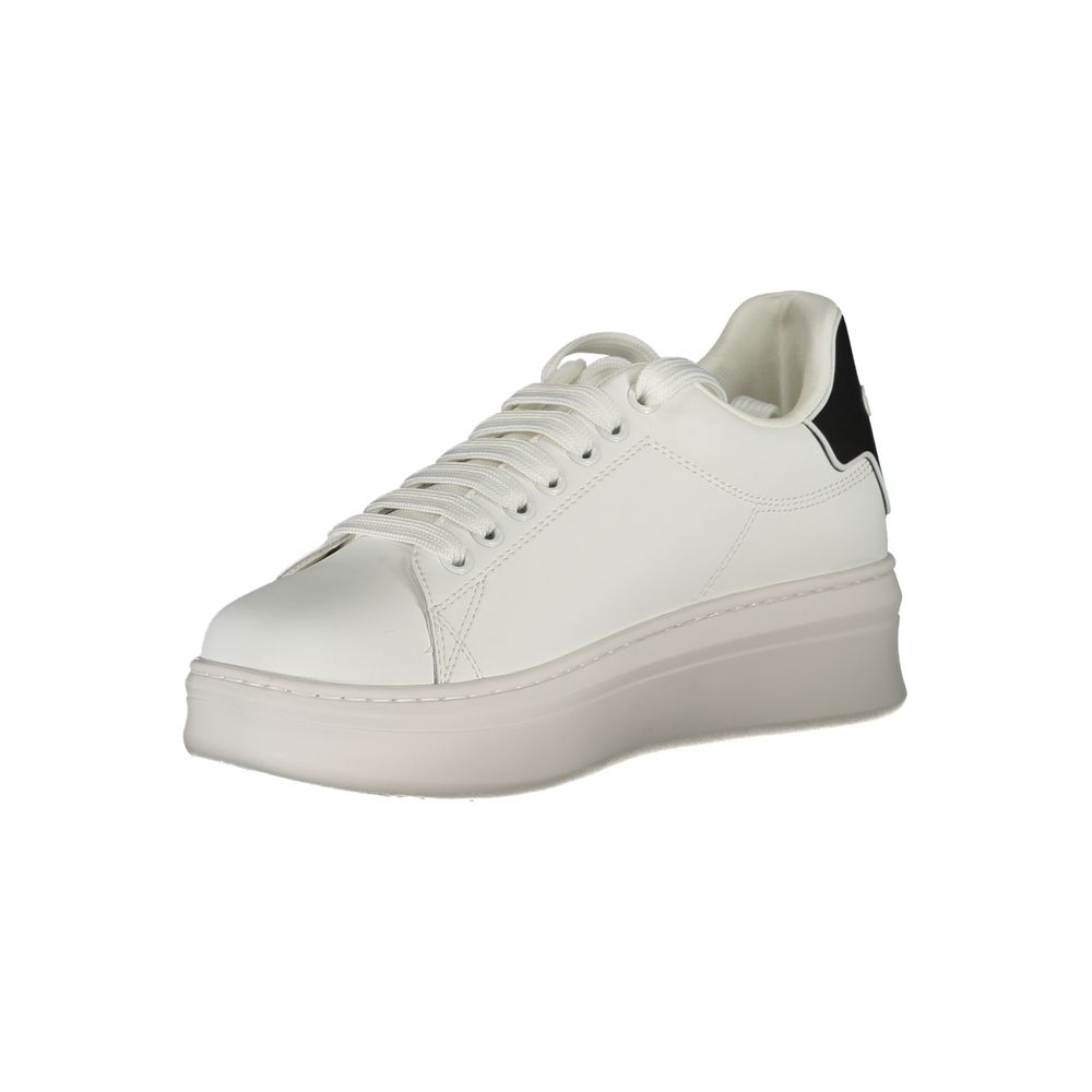 Bianco Poliuretano Women Sneaker