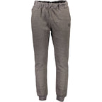 Grigio Polyester Men's Sweatpant
