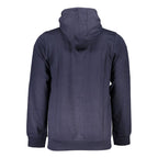 Blue Cotton Men's Hoodie
