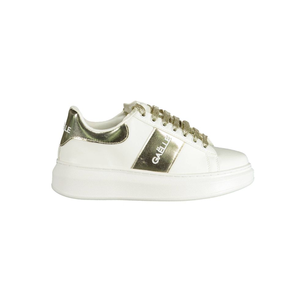 Bianco Polyurethane Women Sneaker