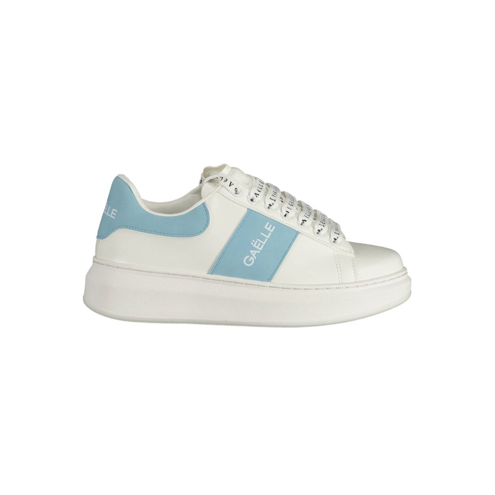 Bianco Polyurethane Women Sneaker