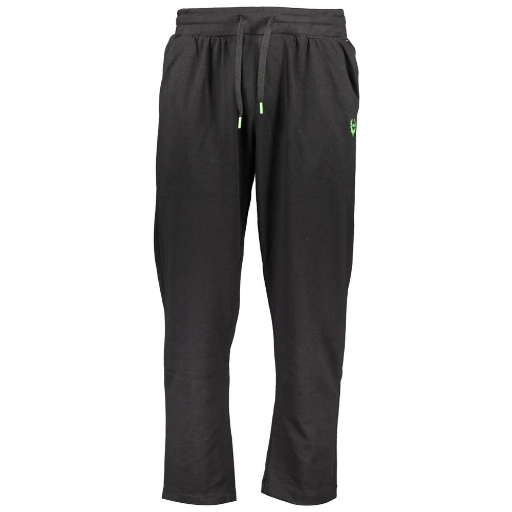 Black Cotton Men's Sweatpant