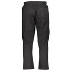 Black Cotton Men's Sweatpant