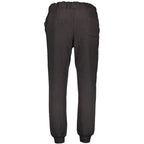 Black Polyester Men's Jogger