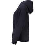 Blue Cotton Women Sweatshirt