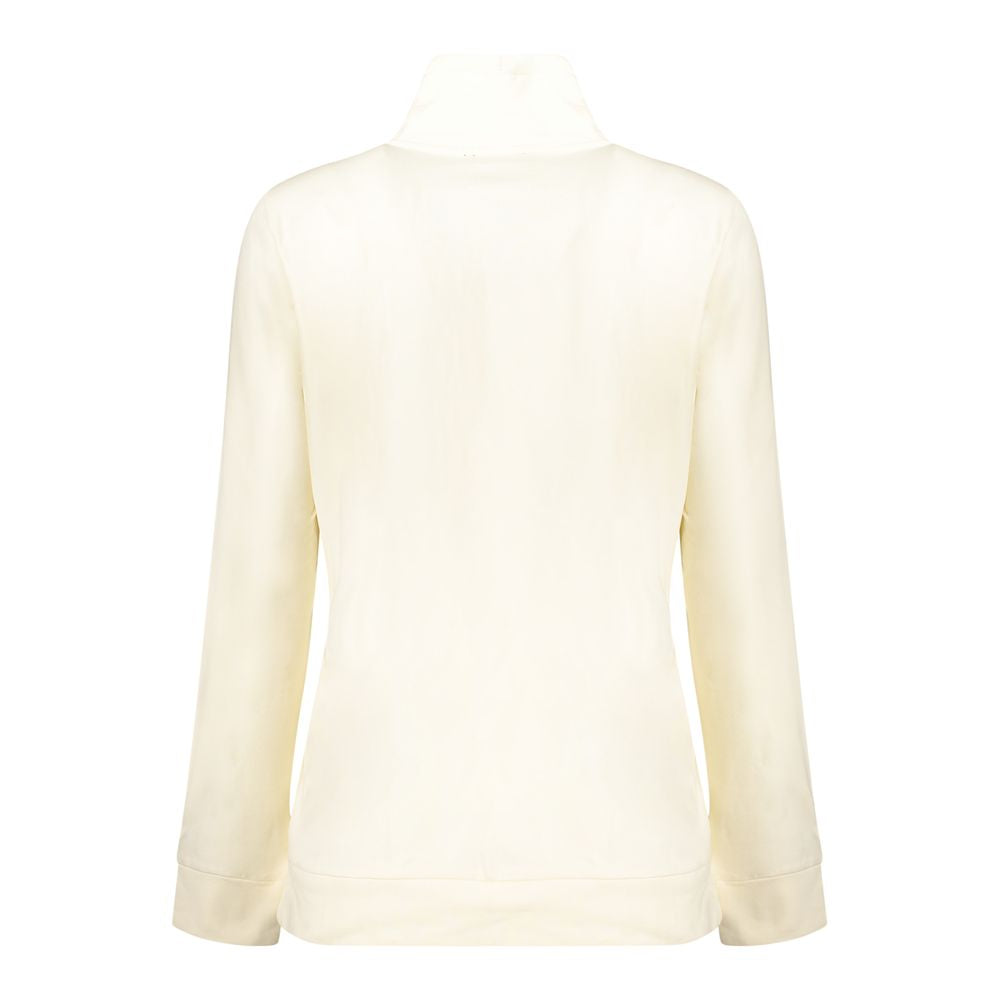 Bianco Cotton Women Sweatshirt