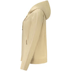 Beige Cotton Women Sweatshirt