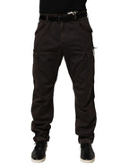 Brown Re- Edition Cotton Men Cargo Pants