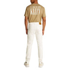 White Cotton Skinny Jeans