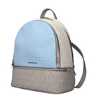 Beige Fabric Backpack