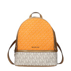 Beige Fabric Backpack