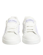 White Mesh Inserts Low Top Sneakers Shoes