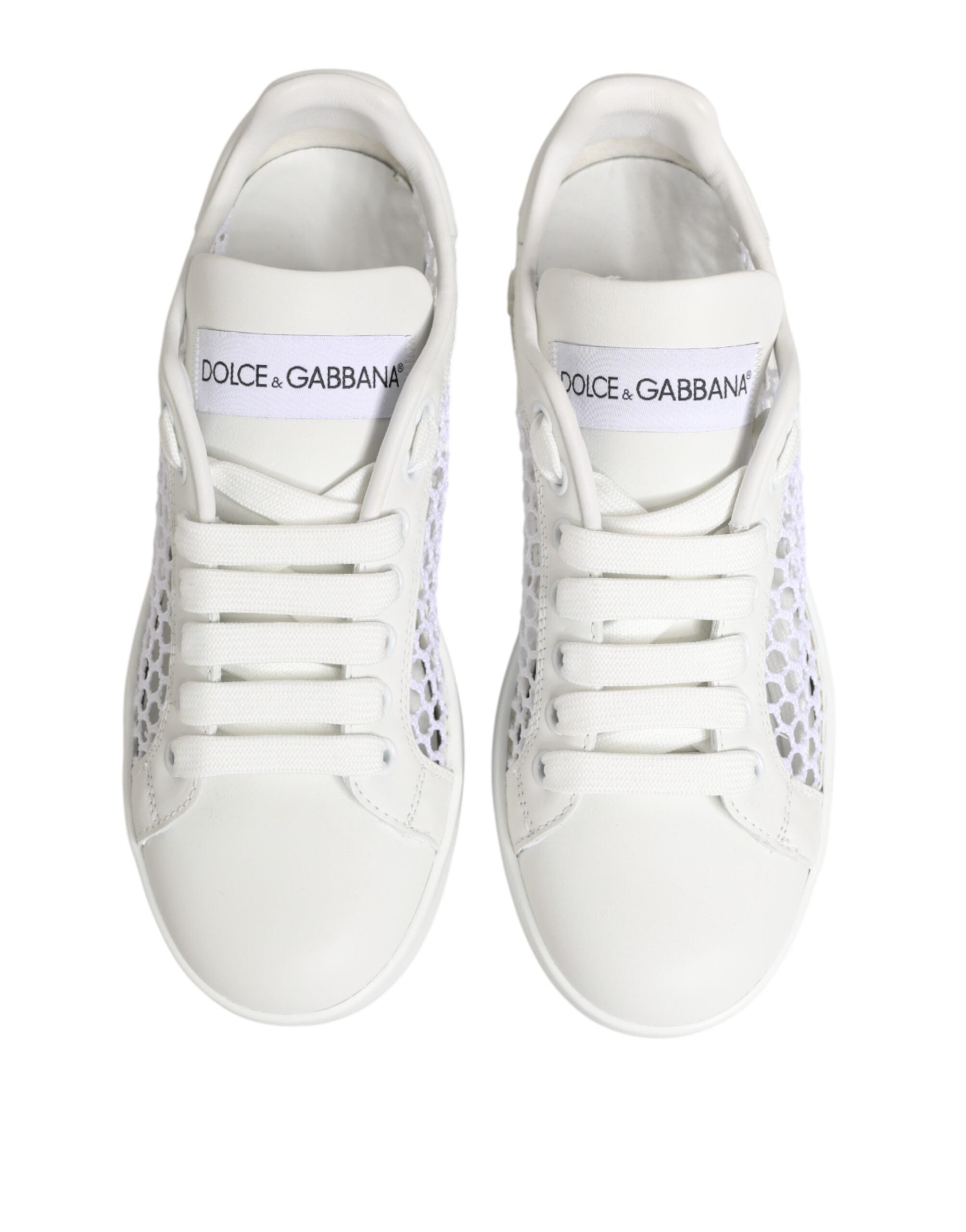 White Mesh Inserts Low Top Sneakers Shoes