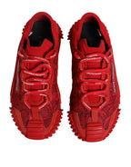Red Logo Lace Low Top NS1 Sneakers Shoes