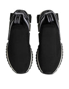Black Slip On Sorrento Low Top Sneakers Shoes