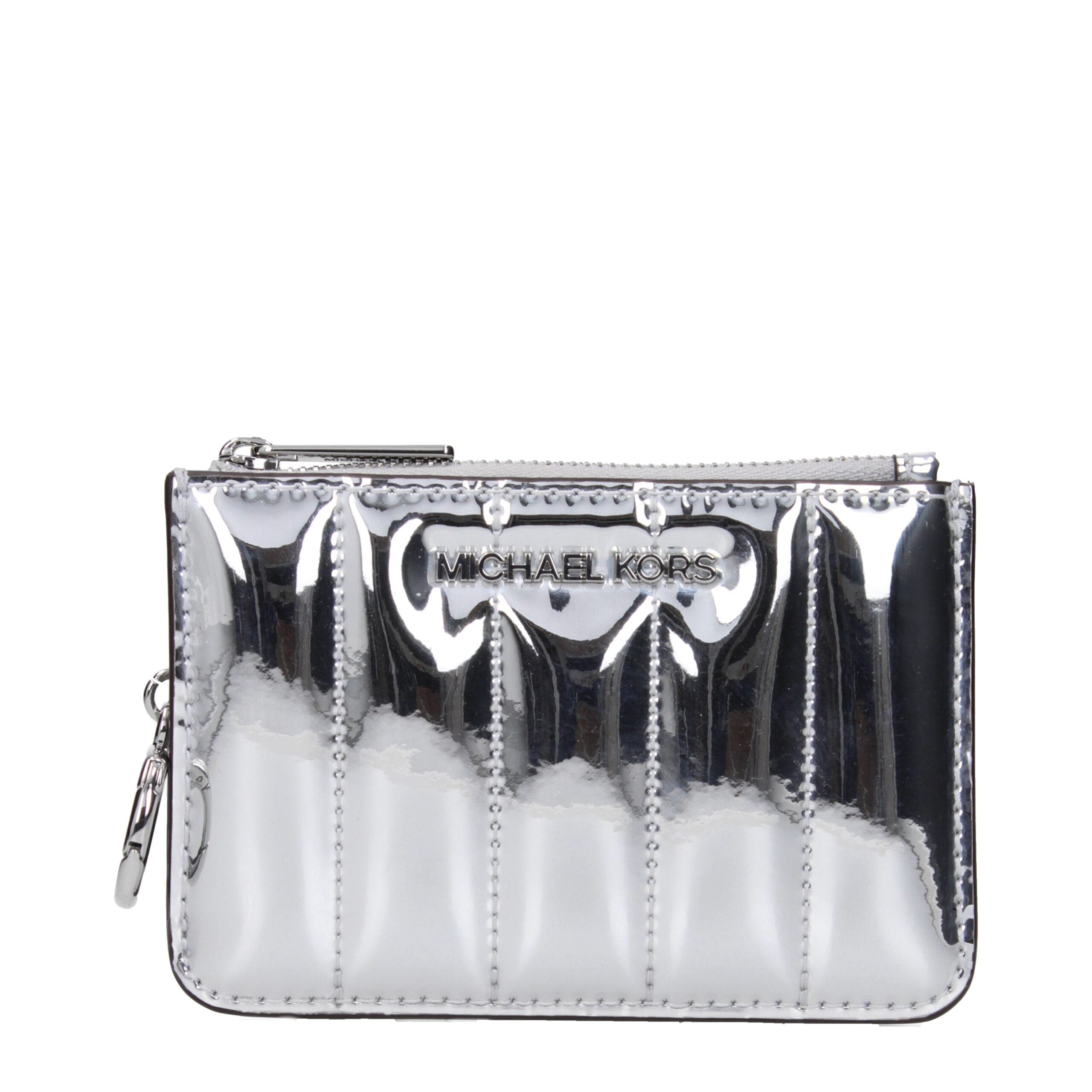 Gray Leather Wallet