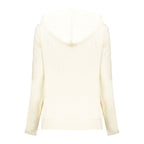 Bianco Cotton Women Sweatshirt