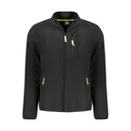 Black Polyester Men's Sweatshirt