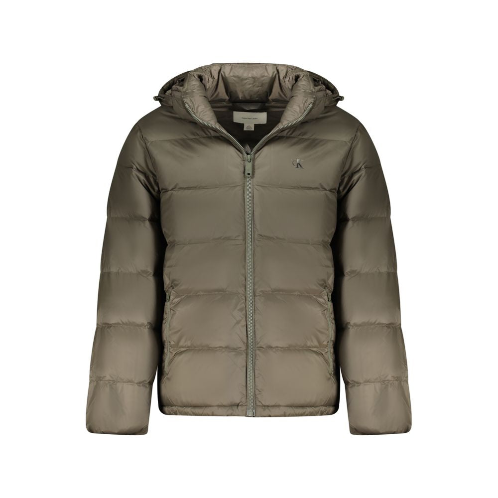 Marrone Poliammide Men's Jacket