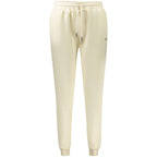 White Cotton Women's Sweatpant