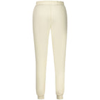 White Cotton Women's Sweatpant